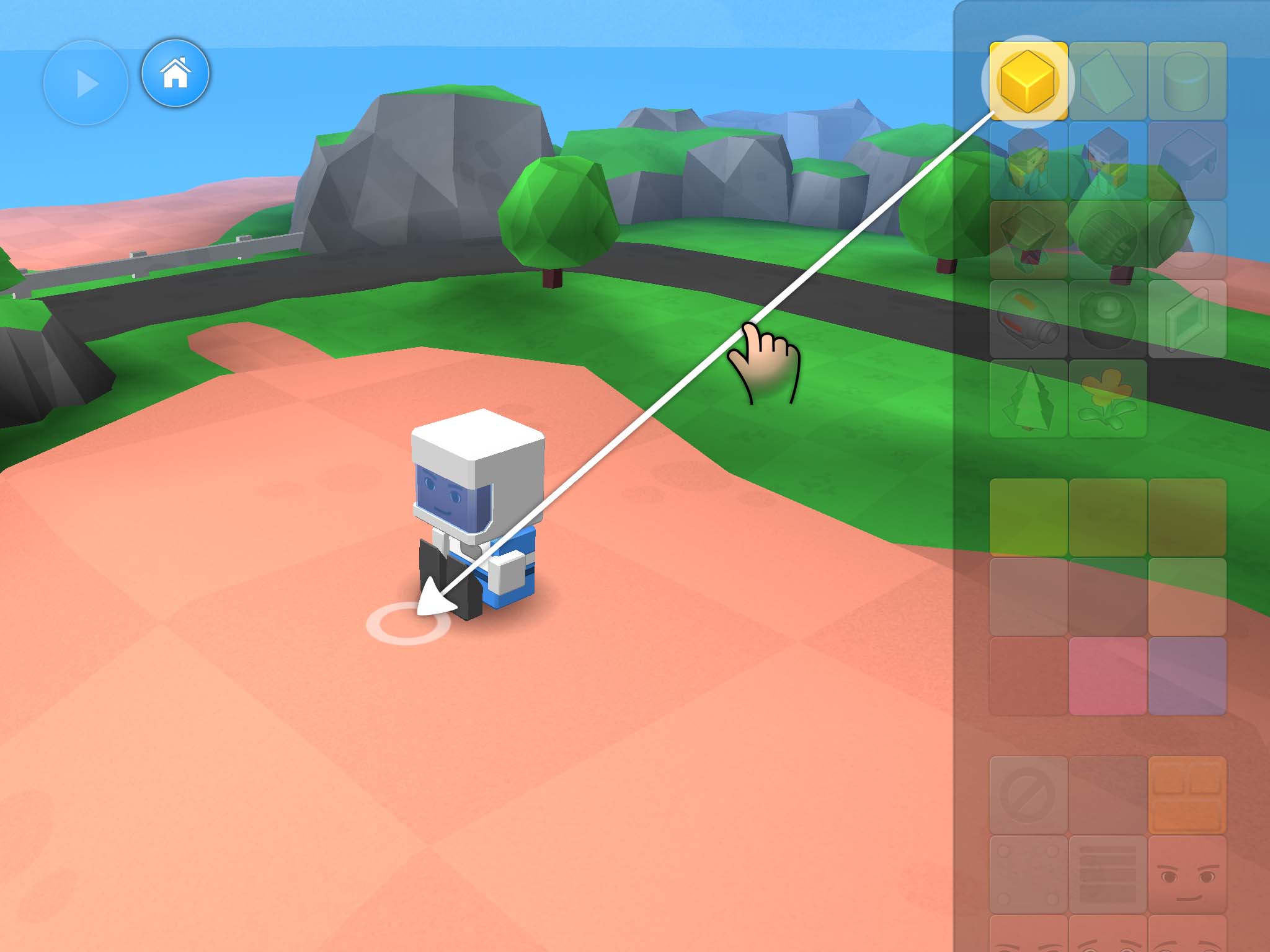 blocksworld glitches