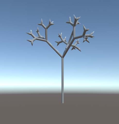 L-system fractal tree